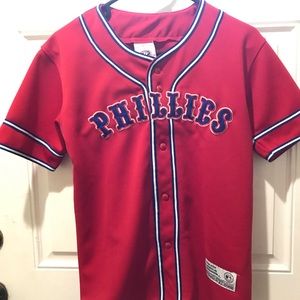 official MLB Phillies jersey.